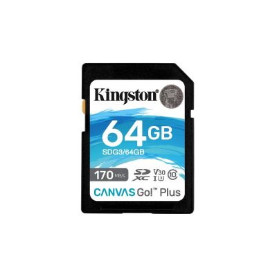 Kingston Technology 64GB SDXC Canvas Go Plus