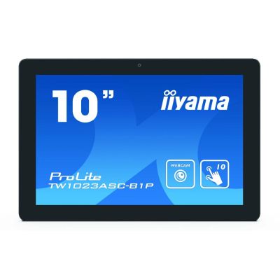 iiyama TW1023ASC-B1P écrans d’affichage de salle de réunion 25,6 cm (10.1") 1280 x 800 pixels LED 802.11b, 802.11g, Wi-Fi 4 (802.11n) Bluetooth