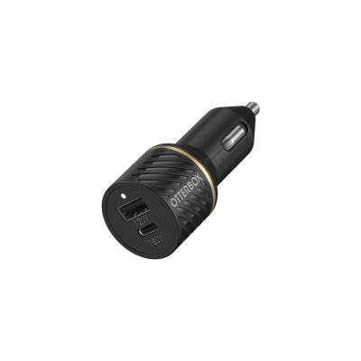 OtterBox Car Charger 30W USB-C 18W+USB A 12W BK