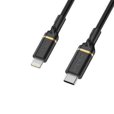 OtterBox Cable USB C-Lightning 2M Black