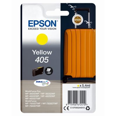 Epson Singlepack Yellow 405 DURABrite Ultra Ink