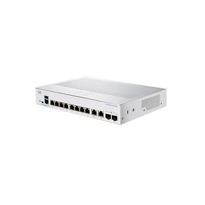 Cisco CBS250-8T-E-2G-EU commutateur réseau Géré L2/L3 Gigabit Ethernet (10/100/1000) Argent