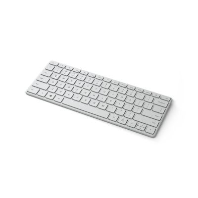 Microsoft Designer Compact Keyboard clavier Bluetooth QWERTZ Blanc