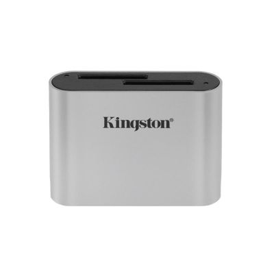 Kingston Technology Lecteur de cartes SDHC/SDXC UHS-II USB3.2 Gen1 Workflow à double logement