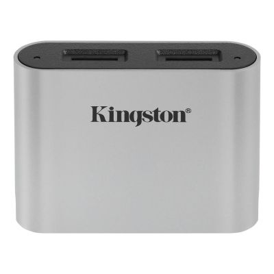 Kingston Technology Lecteur de cartes microSDHC/SDXC UHS-II USB3.2 Gen1 Workflow à double logement