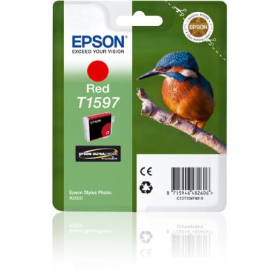 Epson Cartouche "Martin-pêcheur" - Encre UltraChrome Hi-Gloss2 Rouge