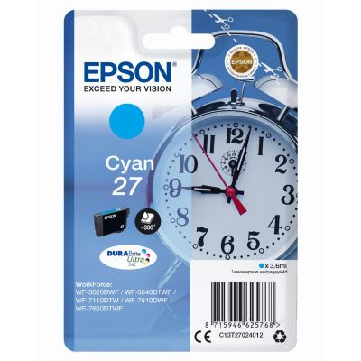 Epson Alarm clock Cartouche "Réveil" 27 - Encre DURABrite Ultra C
