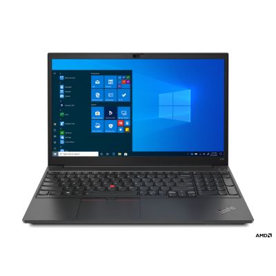 Lenovo ThinkPad E15 AMD Ryzen™ 7 5700U Ordinateur portable 39,6 cm (15.6") Full HD 16 Go DDR4-SDRAM 512 Go SSD Wi-Fi 6 (802.11ax) Windows 10 Pro Noir