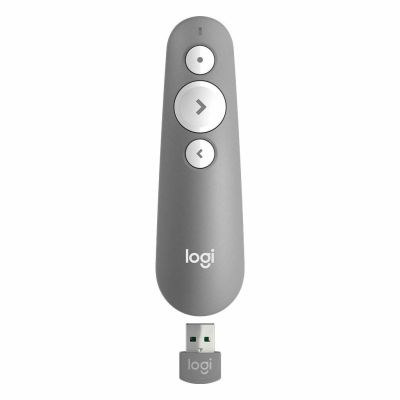 Logitech R500 télécommande Bluetooth/RF Gris