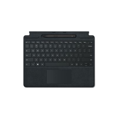 Microsoft Surface Pro Signature Keyboard with Slim Pen 2 Noir Microsoft Cover port AZERTY Belge