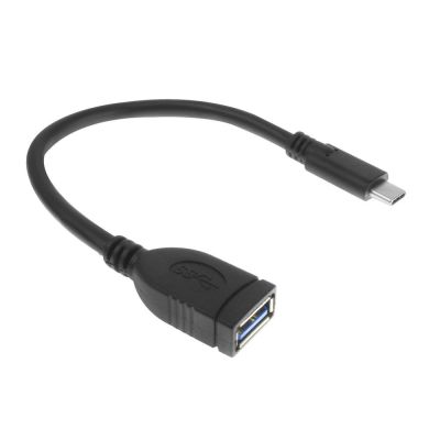ACT AC7340 câble USB USB 3.2 Gen 1 (3.1 Gen 1) 0,2 m USB C USB A Noir