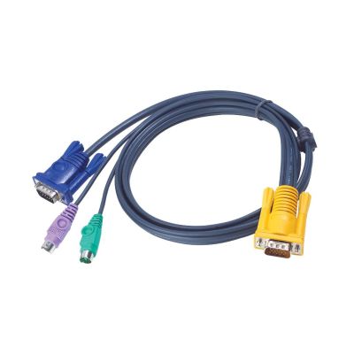 ATEN Câble KVM 1,8m PS/2 avec SPHD 3 en 1