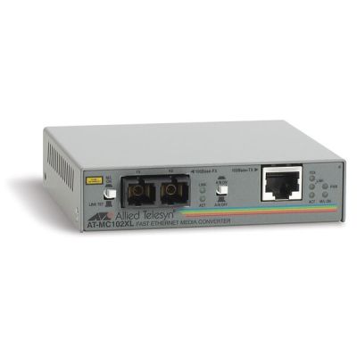 Allied Telesis AT-MC102XL convertisseur de support réseau 100 Mbit/s