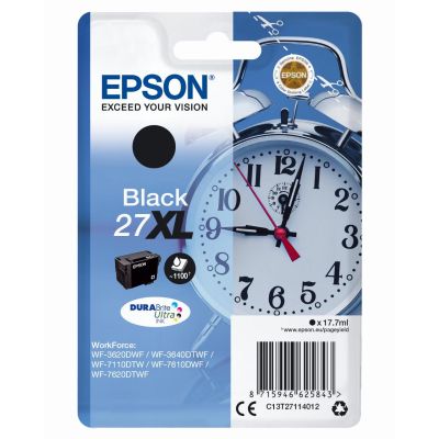 Epson Alarm clock Cartouche "Réveil" 27XL - Encre DURABrite Ultra N