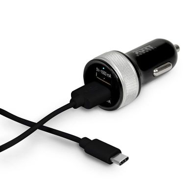 Port Designs CAR CHARGER 2 USB & TYPE C