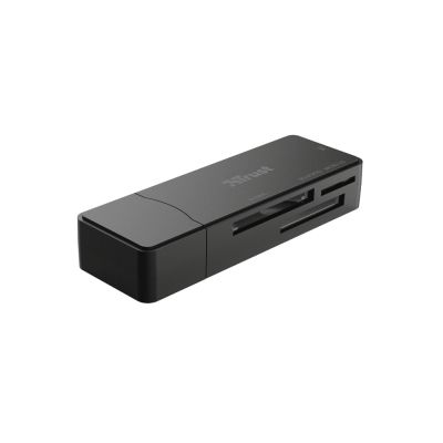 Trust NANGA lecteur de carte mémoire USB 3.2 Gen 1 (3.1 Gen 1) Type-A Noir