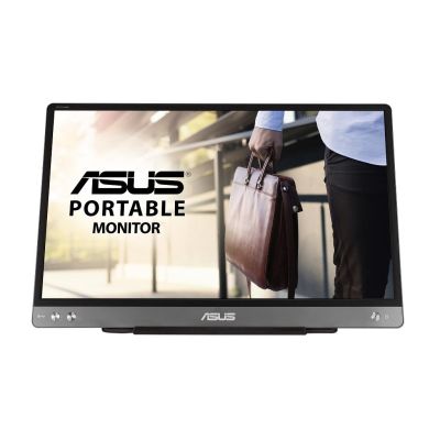 ASUS MB14AC écran plat de PC 35,6 cm (14") 1920 x 1080 pixels Full HD Gris