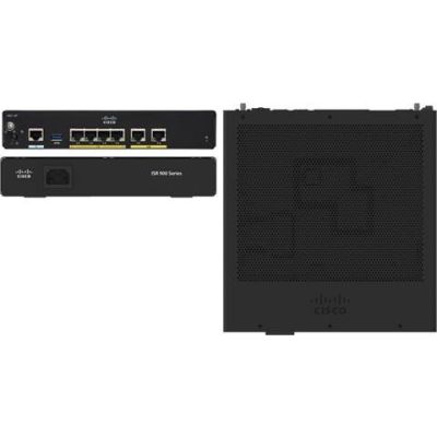 Cisco C921-4P commutateur réseau Géré Noir