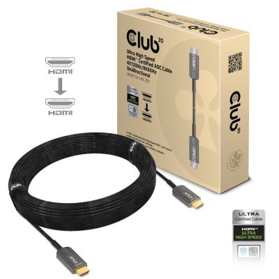 CLUB3D CAC-1377 câble HDMI 15 m HDMI Type A (Standard) Noir