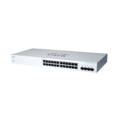 Cisco CBS220-24T-4G Géré L2 Gigabit Ethernet (10/100/1000) 1U Blanc