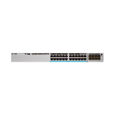 Cisco Catalyst C9300-24P-A commutateur réseau Géré L2/L3 Gigabit Ethernet (10/100/1000) Connexion Ethernet, supportant l'alimentation via ce port (PoE) 1U Gris