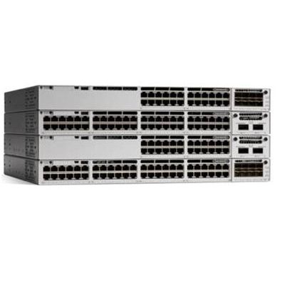 Cisco Catalyst C9300-48P-E commutateur réseau Géré L2/L3 Gigabit Ethernet (10/100/1000) Connexion Ethernet, supportant l'alimentation via ce port (PoE) Gris
