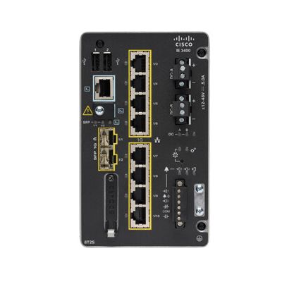 Cisco Catalyst IE3400 Géré L2 Gigabit Ethernet (10/100/1000) Noir